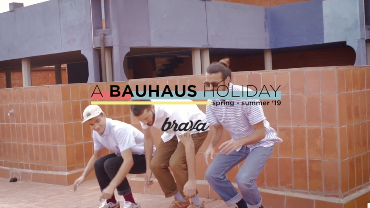 Brava Fabrics “Bauhaus” Campaign by videographer Beatriz Janer. | 8AM artist management