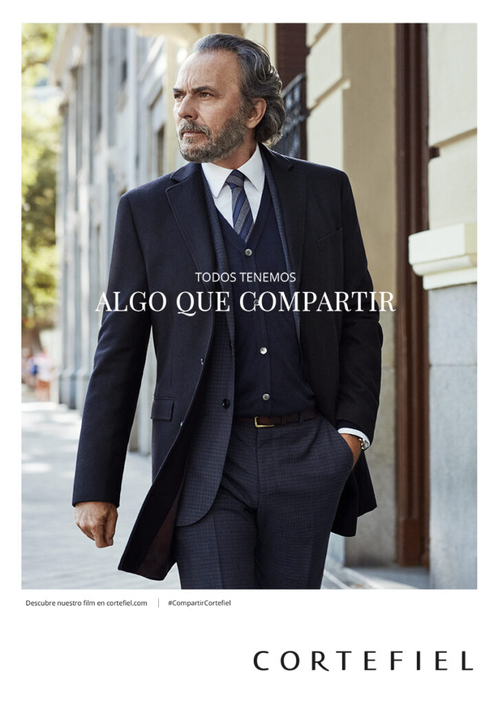 Cortefiel Campaign with actor José Coronado shot by fashion photographer Xavi Gordo | 8AM artist management