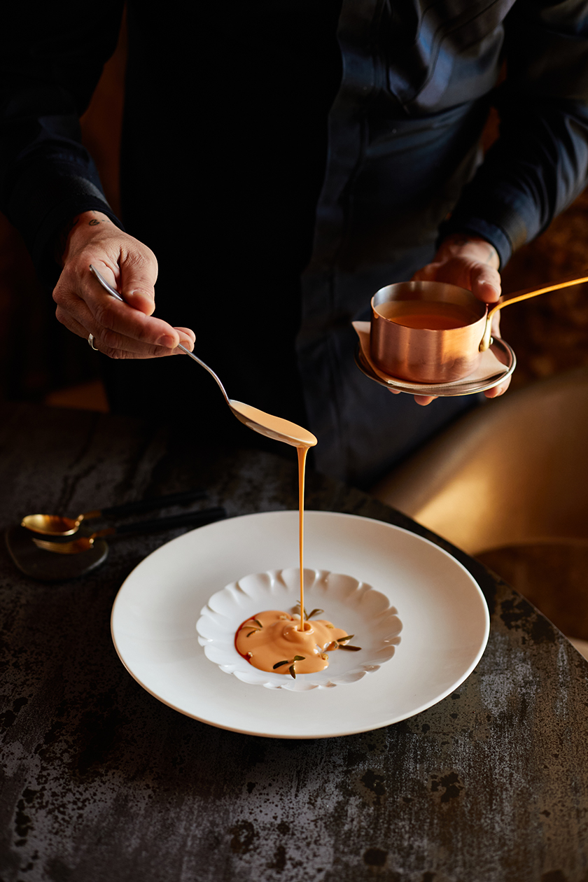 The best dishes of the Aponiente restaurant.