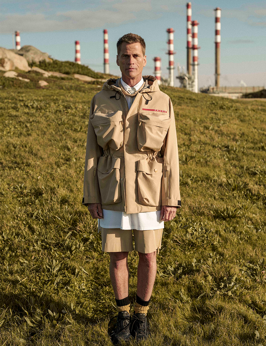 Fredrico Martins Photographer represented by 8AM ney editorial for GQ with Mark Vanderloo in Portuagal- Production - GQ- Barcelona - 8AM