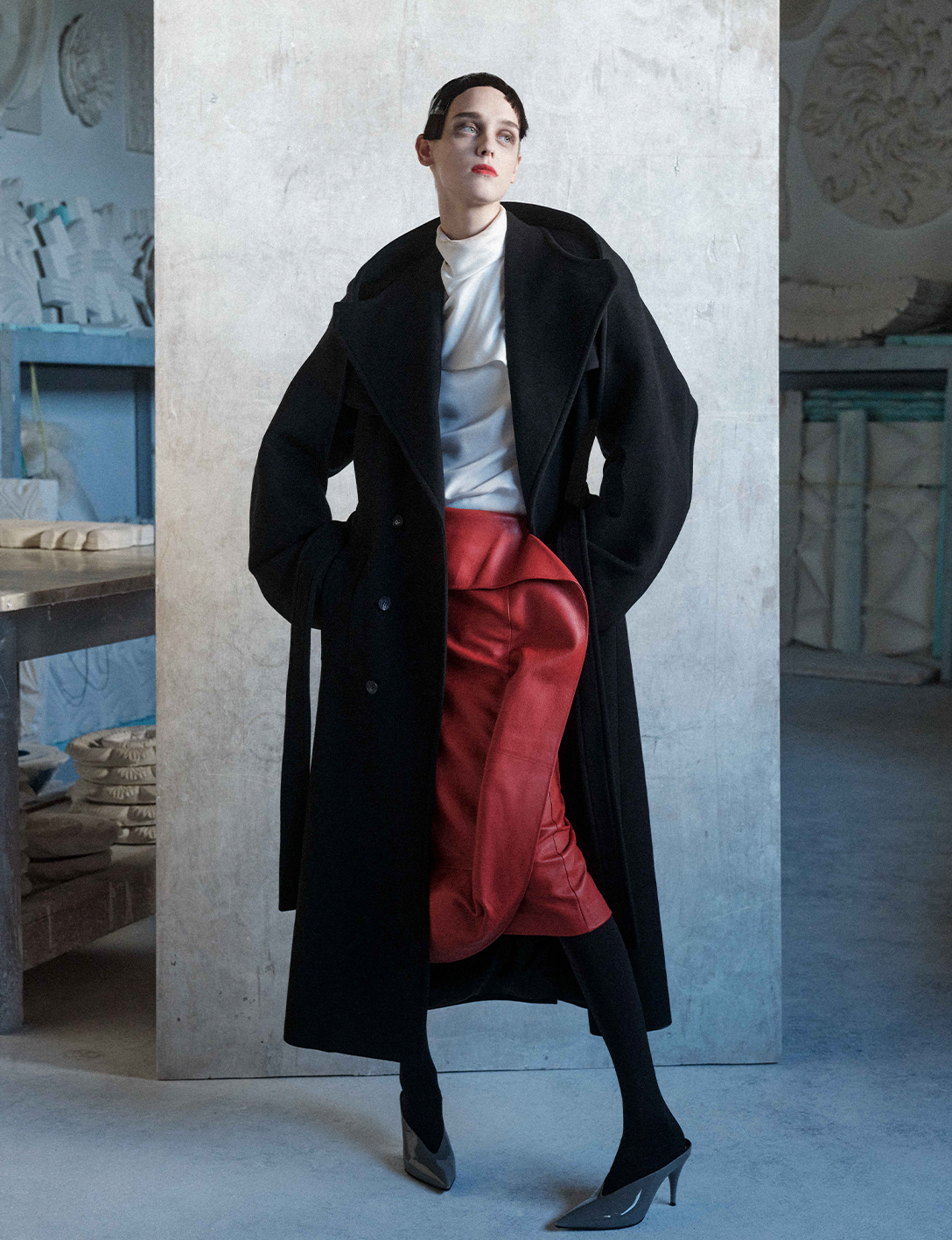 L'officiel Italia editorial of Frederico Martins December 2025