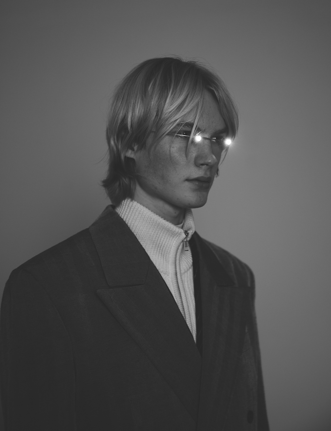 Leander Straub in The Greatest Magazine editorial photography by Berta Pirsich