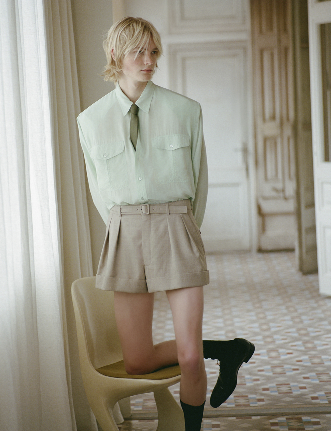 Leander Straub in The Greatest Magazine editorial photography by Berta Pfirsich